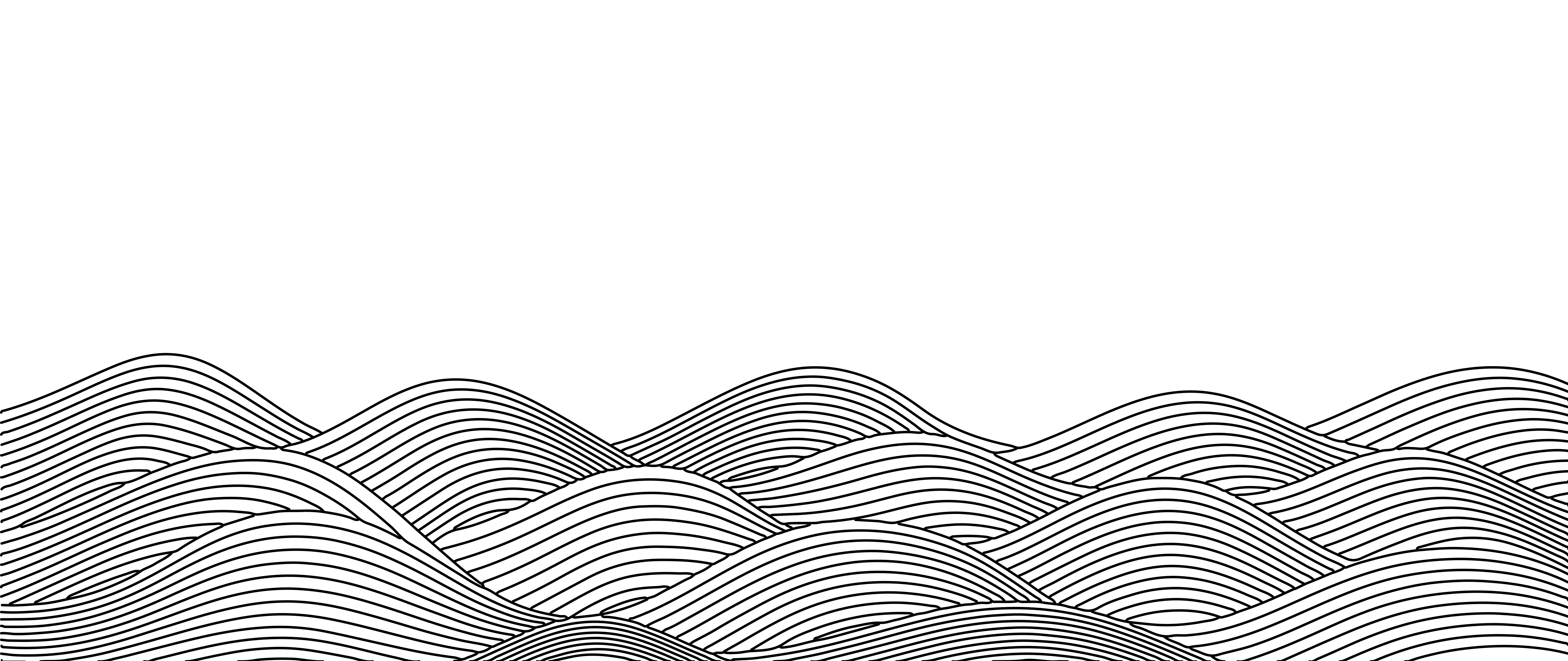 Japanese waves pattern